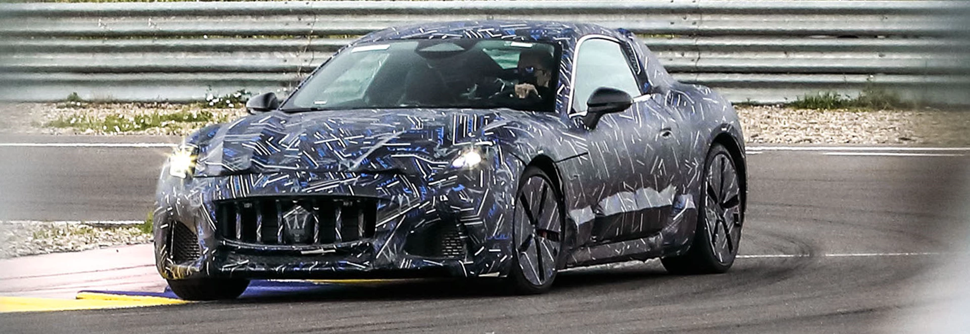 Maserati gives first glimpse of new electric GranTurismo sports car 